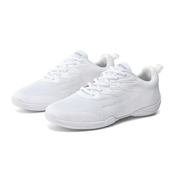 VoyageMartZenithTrend Lightweight Fitness Competition Shoes, Breathable Mesh Gymnastics Sneakers for Women Men Kids, Cheerleading Dance Training Shoes, Soft Sole Athletic Performance Footwear