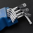 thumbnail image 3 of Lefu 9PCS L-Type Double-End Screwdriver Hexagonal Torx Wrench Set Hand Tools Spanner, 3 of 8