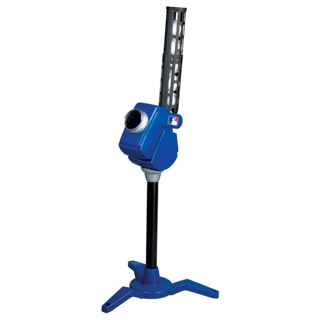 Máquina de pitcheo de béisbol Franklin Sports ajustable azul