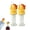 2*pcs*Orange, variant on Water Bottle Spout Conversion Cap with Straw – 4PCS Reusable Water Bottle Straw Cap & Water Bottle Conversion Spout – Universal Spill-Proof Portable Design for Juice, Soda & Plastic Bottles