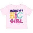 thumbnail image 3 of Inktastic Memaw Big Girl Girls Toddler T-Shirt, 3 of 5