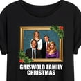 thumbnail image 3 of National Lampoon's Christmas Vacation - Classic Holiday Portrait - Women's Oversized T-Shirt, 3 of 5