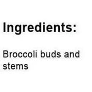 Mother Earth Products Freeze Dried Broccoli Triple-Pack Quart Mylar Bag