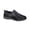Black, variant on Boulevard Womens Printed Suede Sneakers