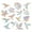 D, variant on Opvise Static Cling Window Stickers with Bird Collision Prevention - Reusable PVC Prism Decals for Home & Office, Easy Apply/Remove, Waterproof & Durable Decorative Films A
