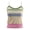 Beige, variant on Womens Tank Tops Striped Halter Knit Sleeveless Inner Casual Summer Top