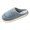 Grey, variant on Men'S Warm Fluffy Slippers Men'S Microfiber Home Slippers Winter Couples Men Warm Home Baotou Plush Soft Bottom Comfortable Solid Color Flat Cotton Slippers Cozy Holiday Cabin Men'S Slippers