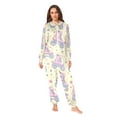 thumbnail image 2 of FORMRS Onesies Pajama for Adults Unisex Hoodie Winter Jumpsuit One Piece Sleepwear, Sizes S-2XL, Roller Disco, 2 of 7