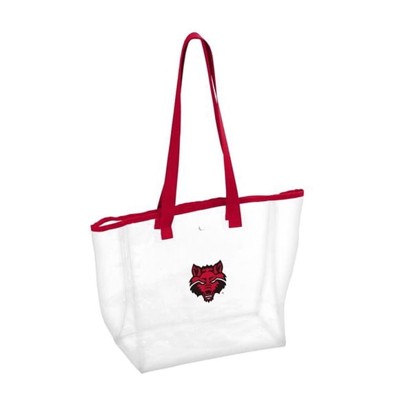 Logo Brands 109-65P Arkansas State Stadium Clear Bag