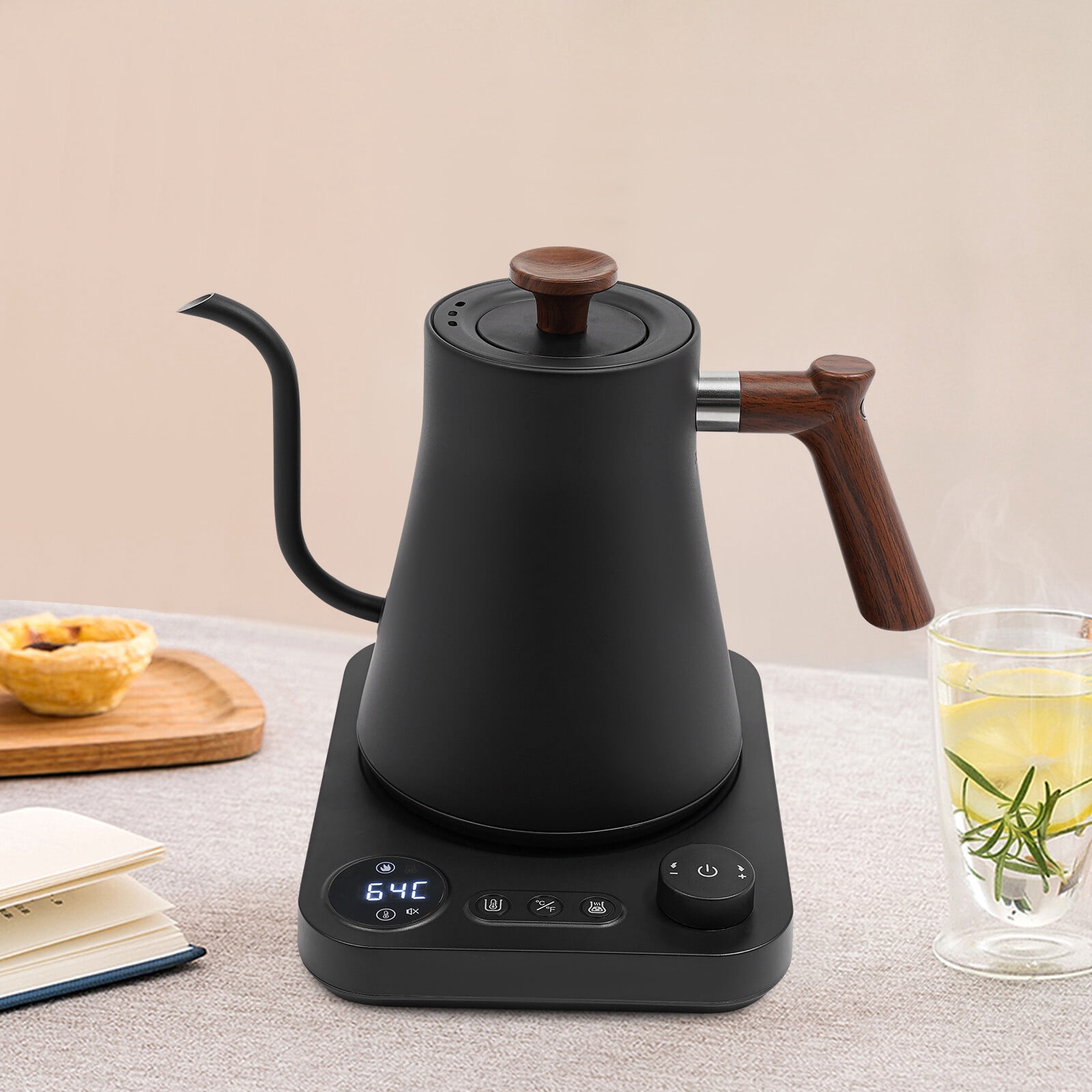 Electric Kettle Electric Gooseneck Kettle Tea Kettle For Home Offices 1200W NEW