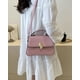 thumbnail image 2 of LHSHID Women Hobo Bag Vegan Leather Handbag Tote Bag Square Trendy Chic Shoulder Bag, 2 of 5
