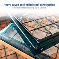 thumbnail image 3 of Fleximounts Adjustable Overhead Garage Ceiling Rack, 72"L x 48"W x 40"H, Black, 3 of 5