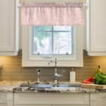 thumbnail image 2 of Coolnut Cute Rabbit Easter Windows Valance Curtains, 54x18in Double Layer Short Blackout Window Topper Treatment for Bathroom,Kitchen,Living Room,Cafe Decor,1 Panel, 2 of 6