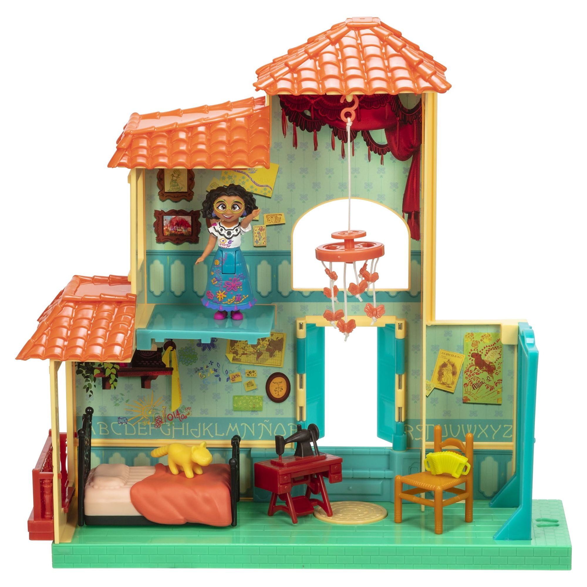 Disney's Encanto Mirabel 3 inch Small Doll Room Set with 5 Accessories