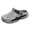 Dark Gray, variant on YLYL Womens Mens Platform Clog Slippers EVA Waterproof Non Slip Summer Outdoor Beach Water Shoes