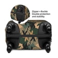 thumbnail image 3 of Goofa Camouflage Rabbit Pattern Luggage Covers For Suitcase,Suitcase Cover Protector Fit 18-32 Inch Luggage-Medium, 3 of 9