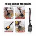 thumbnail image 3 of Silicone Cooking Fork - Flexible, Heat-Resistant & Easy to Clean for Everyday Use, 3 of 5
