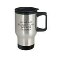 thumbnail image 2 of Gag Interior designer, My Heart Belongs To an Interior Designer, Cool Graduation Travel Mug For Colleagues, 2 of 2