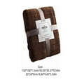 thumbnail image 6 of Dalang Fleece Blanket Lap Blankets for Adults Sofa Beds-Blankets Lightweight Cozy Things for Winter Throw Suede Warm Fuzzy Blanket,150*100CM(Coffer), 6 of 8