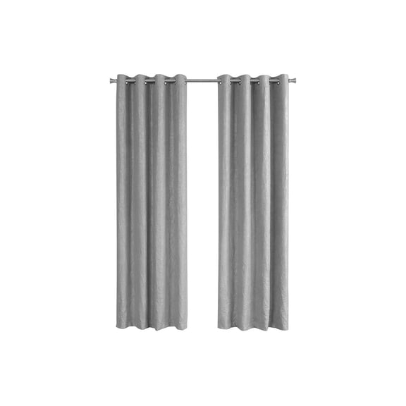 Curtain Panel, 2pcs Set, 54"w X 95", Room Darkening, Grommet, Living Room, Bedroom, Kitchen