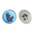 thumbnail image 1 of Kawaii Cute Cat Scratching Wall Metal 1.1" Tie Tack Hat Lapel Pin Pinback, 1 of 4