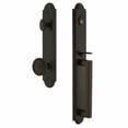 thumbnail image 4 of Grandeur Arc D Grip Single Cylinder Handleset with Soleil Knob, 4 of 5