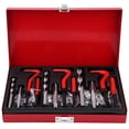 thumbnail image 1 of Kit de reparación de roscas, M6/M8/M10 88 piezas Juego de herramientas de reparación de roscas Insertos roscados Herramienta de reparación automotriz compatible JFHHH pequeña, 1 of 5