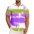 thumbnail image 2 of Men's Shirt Oversized Tshirts for Men 3xl Men's White Shirts Work T Shirts for Men Lightning of Today, 2 of 5