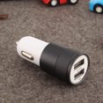 thumbnail image 3 of Sidaley 2.1A 1A Aleación 2 puertos USB de coche USB dual de carga inteligente universal para para teléfono móvil Android Electrónica Negro+Blanco, 3 of 6