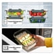 thumbnail image 4 of Paquete de 10 Contenedores de Vidrio Herméticos para Preparación de Comidas VERONES de 650 ml, 4 of 7