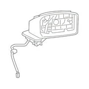 Genuine OE Mazda Mirror Base - TK71-69-181D