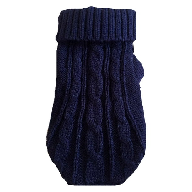 Jersey extrapequeño de punto para chihuahua, yorkshire y chihuahuas miniatura, para hembras y machos pequeños, otoño-invierno, cachorros y gatos, longitud 20 cm (talla n.º 6)