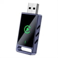 thumbnail image 1 of CarPlay Inalámbrico 2 en 1 con IA y Android Auto, Adaptador USB para Coche, Bluetooth, WiFi, para CarPlay/Android Auto con Cable, Conectar y Usar., 1 of 5