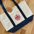 thumbnail image 5 of Trader Joe's by Packable Play Unisex Durable Tote Bag, Cotton Canvas, Reusable Eco Bags, White, 5 of 5