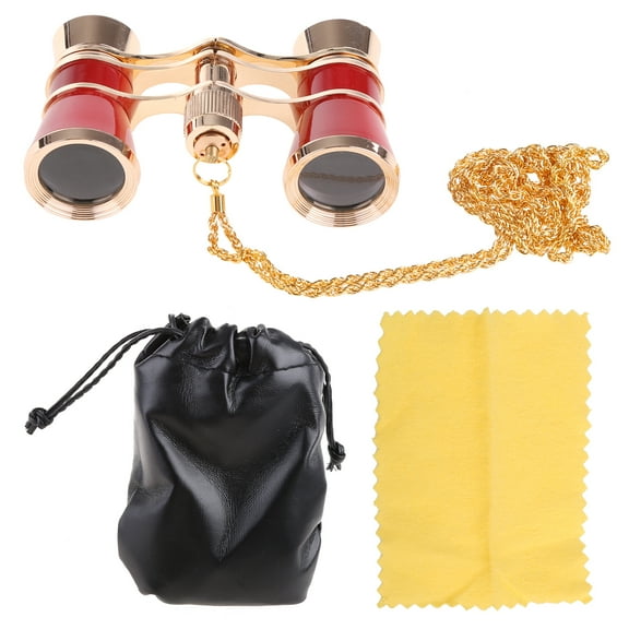 Necvior Opera Glasses Binoculars 3X25 Theater Glasses Mini Binocular Compact for Adults