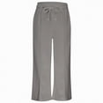 thumbnail image 7 of NIEWTR Girls Straight Leg Jogger Pants Baggy Fit Casual Lounge Sweatpants Elastic Waist with Pockets Comfortable Spring Pants（A01-Grey,6-8 Years), 7 of 7