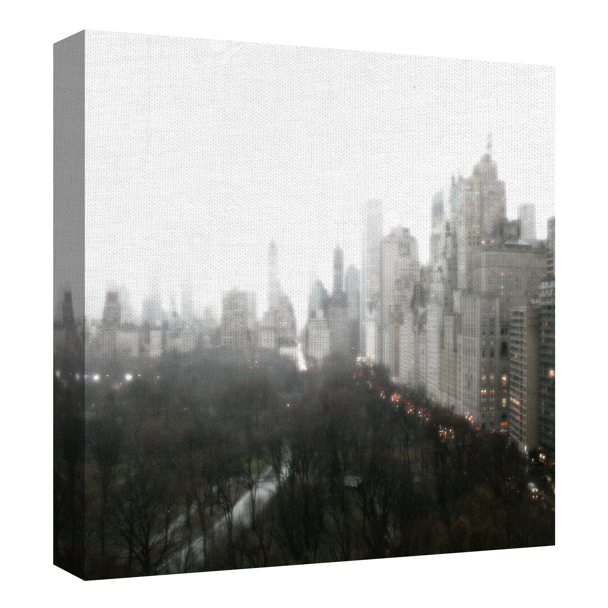 Masterpiece Art Gallery Above Central Park New York City Canvas Art Print 24" x 24"