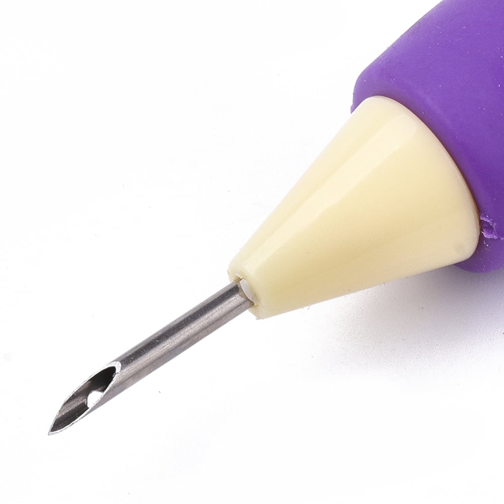 5sets ABS Plastic Punch Needle Colorful 116x19x23mm
