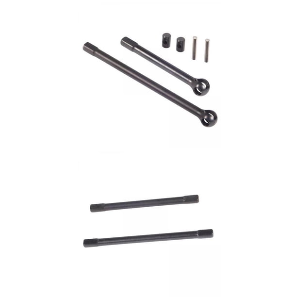 Eje de transmisión del eje RC,Piezas de juguete del eje de transmisión del eje de control remoto del coche modelo 1/10,ejes de transmisión de de perro Zulema Eje de transmisión del eje RC