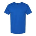 thumbnail image 5 of Hanes Essential-T Men T-Shirt, Short Sleeve Crew Neck, Classic Fit Cotton Tee, Athletic Royal, 5XL, 5 of 5
