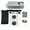 Gloss Black Frame (Clear Lens + Sun Lens), variant on AI Smart Glasses with 8MP Camera, 1080P Video, Photo Capture, Real-Time Translation, Recording, AI Assistant, Open-Ear Audio, Bluetooth, Object Recognition