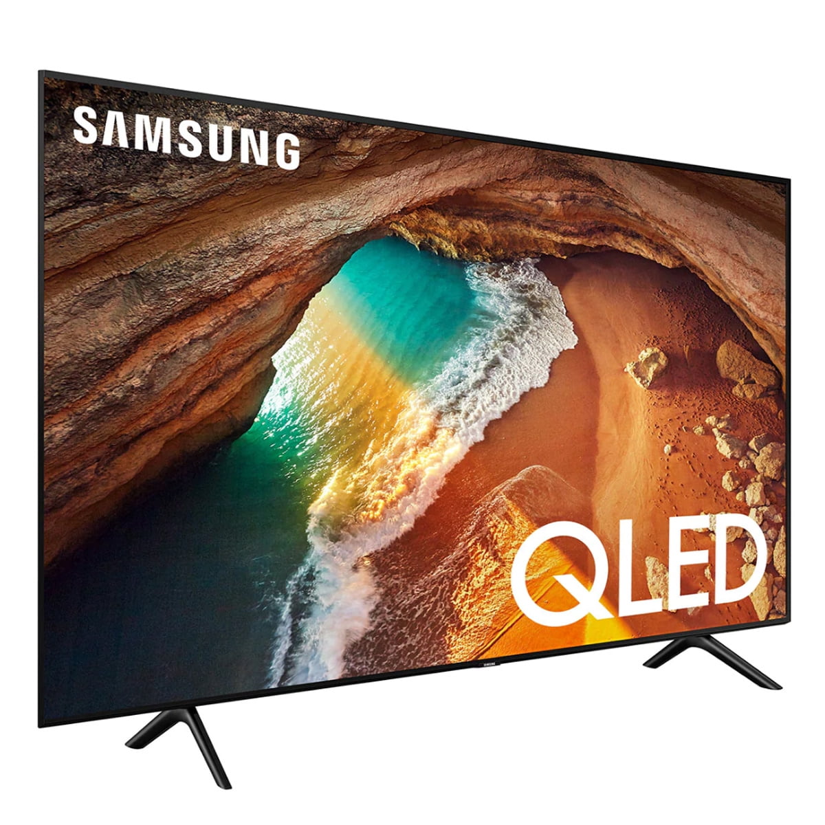 Samsung qe75q60b - tv qled 4k uhd 75 190 cm - hdr10+ - smart tv