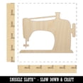 thumbnail image 2 of Sewing Machine Silhouette Wood Shape Unfinished Piece Cutout Craft DIY Projects - 4.70 Inch Size - 1/8 Inch Thick, 2 of 7