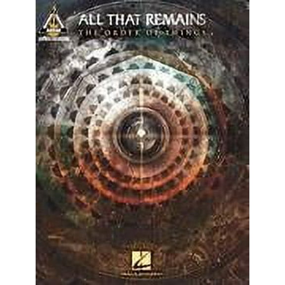 Hal Leonard All That Remains ? The Order of Things -Guitar Recorded Version