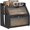 Black, variant on Bread Box for Kitchen Countertop, Large Bread Storage Container for Homemade Bread, Wooden Breadbox Organizers, Double Layer Bread Bin with Window Bread Holder, Black