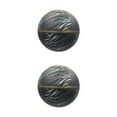 thumbnail image 4 of Youkk Basketball Non Toxique avec Résistant aux Chocs Imperméable Anti-Explosion PU Entraînement Basketball Élastique Noir - Taille 7 2Set, 4 of 6