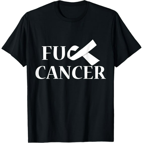 Anti Cancer FU Awareness Ribbon T Tee Shirt