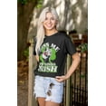 thumbnail image 3 of Popeye Olive Kiss Me Im Kinda Irish Men's Graphic T Shirt Tees Brisco Brands S, 3 of 5