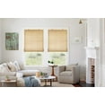 thumbnail image 5 of LazBlinds Cordless Bamboo Blinds, Bamboo Roll Up Shades for Windows, Light Filtering Hanging Window Blinds, Bamboo Shades for Patio Indoor/Outdoor Porch, 42'' W x 64'' H, Carbonized, 5 of 6
