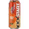 thumbnail image 2 of Mountain Dew Kickstart Flavored Juice Drink Energizing Orange Citrus, 12 pack, 16 fl oz cans, 2 of 6